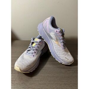 Brooks Ghost 14 Women's Running Shoes Lilac‎ Purple Lime Size 8.5